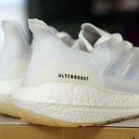 Image 4 of adidas Ultra Boost 21 White Iridescent Cage