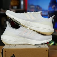 Image 5 of adidas Ultra Boost 21 White Iridescent Cage