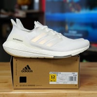 Image 1 of adidas Ultra Boost 21 White Iridescent Cage