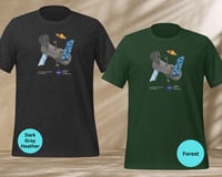 Image 3 of NASA Hubble Telescope T-Shirt - Unisex Tee with Saturn Graphic