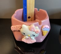 Image 7 of  Kawaii Design Ceramic Ashtray, Pink Girly Ceramic Ashtray, Unique Girly Kawaii Ashtrays