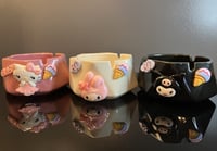 Image 10 of  Kawaii Design Ceramic Ashtray, Pink Girly Ceramic Ashtray, Unique Girly Kawaii Ashtrays