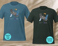 Image 4 of NASA Hubble Telescope T-Shirt - Unisex Tee with Saturn Graphic