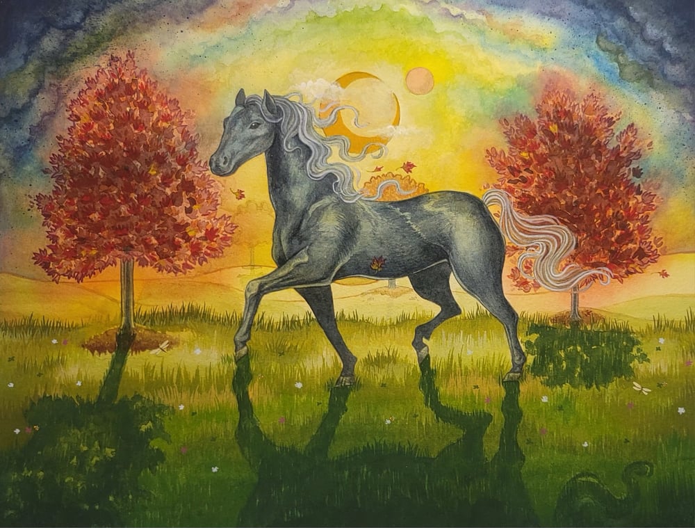 Image of A Storms Brewin Print