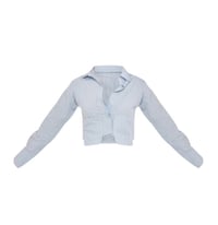 Image 4 of PRETTY LITTLE THING- POPLIN PIN STRIPES