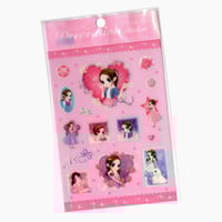 Image 1 of Orange Story 'Character Decoration' Sticker Sheet (Pink)