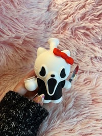 Image 2 of Kitty Silicone Bong Halloween Tobacco Pipe  Girly Hand Pipe  Silicone Tobacco Bong