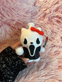 Image 1 of Kitty Silicone Bong Halloween Tobacco Pipe  Girly Hand Pipe  Silicone Tobacco Bong