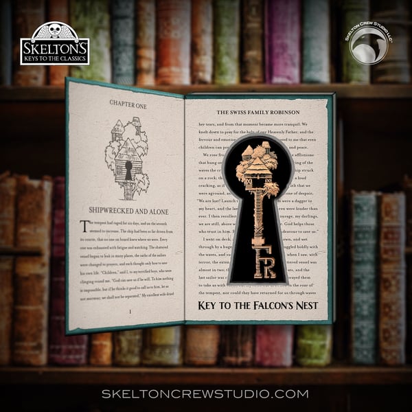 Image of Skelton's Keys to the Classics: Key to the Falcon's Nest from The Swiss Family Robinson!