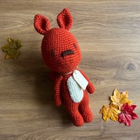 Image 1 of Crochet Red squirrel doll