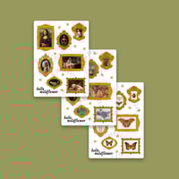 Image 1 of Gallery Wall Sticker Sheet Bundle