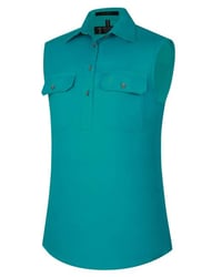 Image 4 of RM900CF Pilbara Women's Closed Front Sleeveless Shirt