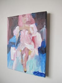 Image 1 of Blurry Girl On The Runway