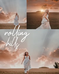 Image 1 of Open Rolling Hills at Sunset 30/60-Minute Session 