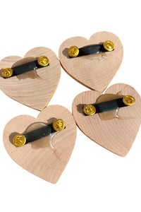 Image 2 of Blank HRT Pins (4 Pack)