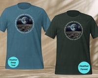 Image 4 of Earthrise on Moon T-Shirt | Iconic View of Earth from the Moon