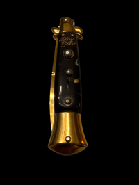 Image 3 of The Outsiders "Tulsa Toothpick" Black & Gold.
