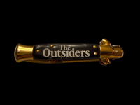 Image 1 of The Outsiders "Tulsa Toothpick" Black & Gold.