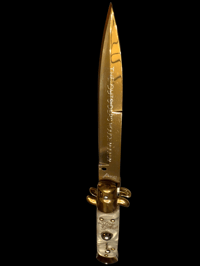 Image 2 of The Outsiders "Tulsa Toothpick" Pearl & Gold.