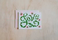 Image 1 of Love in Bloom Risograph Greeting Card