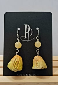 Image 1 of Dangle Earrings Artisan Pods (PCE002)