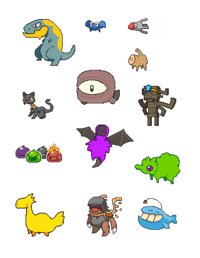 Image 2 of Tiny Monster Club Stickers