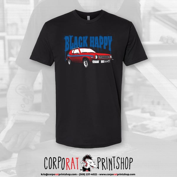 Image of [PRE-ORDER] Black Happy "Gremlin" shirt