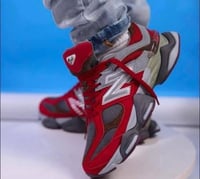 Image 3 of Red - Grey New Balance 