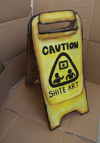 ‘Caution Sign’ A4 Print
