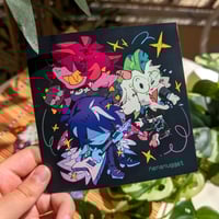 Deltarune "Lightners Live!" Mini Print