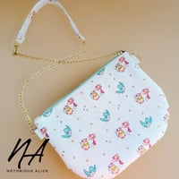 Image 2 of Mice & Birds Storage Pouch / Wristlet