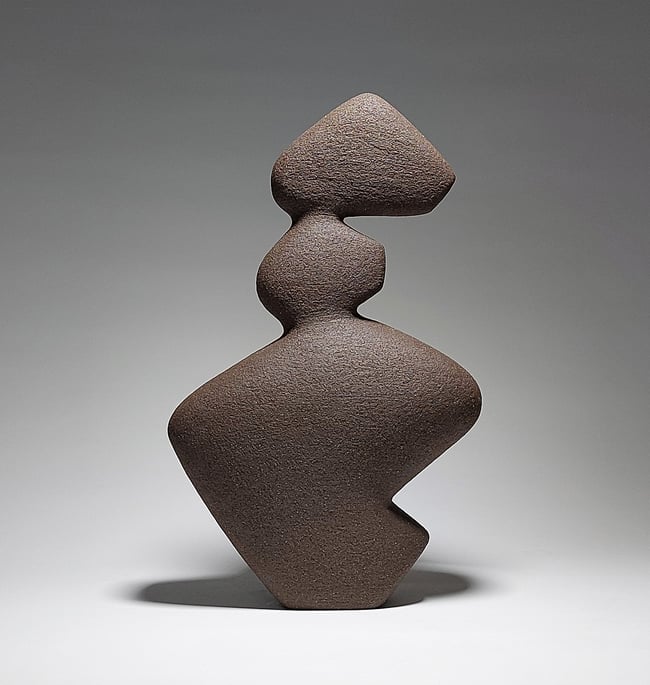 Rise - Hand-built ceramic sculpture
