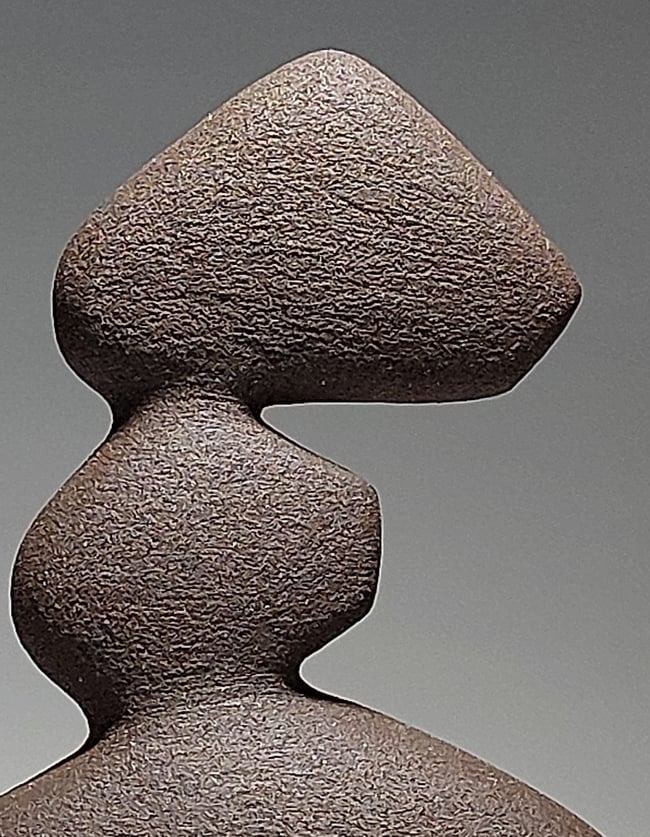 Rise - Hand-built ceramic sculpture