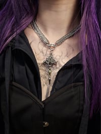 Image 3 of JADE MOTH TOGGLE Necklace