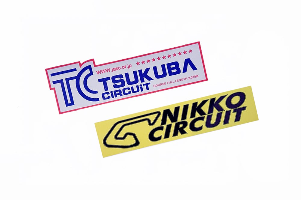 Image of Tsukuba Circuit Sticker or Nikko Circuit Sticker