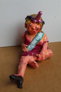 Image 2 of Hens - Original Ceramic Figure Set (3)