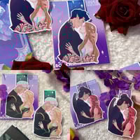 Image 1 of Maasverse Couples Magnetic Bookmarks
