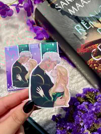 Image 4 of Maasverse Couples Magnetic Bookmarks