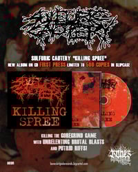 Sulfuric Cautery ''Killing Spree'' - CD Slipcase Ltd. 