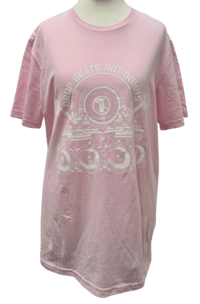 Image of Drop Beats Not Bombs T-shirt