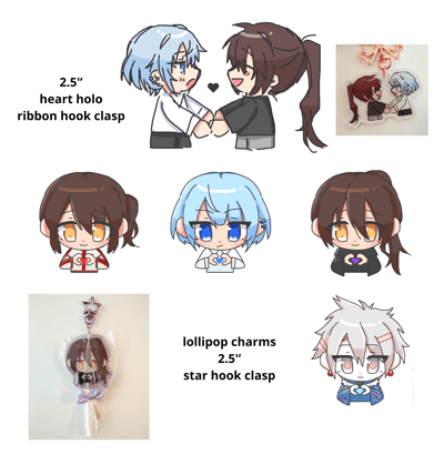 Image of TOG Acrylic Charms