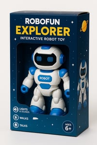 RoboFun Explorer – Interactive Robot Toy