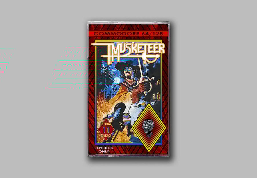 Image of Musketeer (Psytronik Collection C64 Tape) PRE-ORDER
