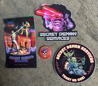 Image 2 of Dani The Subhuman Girl inc Dani’s door. 