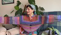 Image 2 of stripe cardi