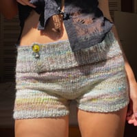 Image 3 of pastel rainbow shorts
