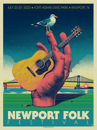  'Newport Folk Festival - Poster 2025'