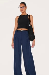 Image 2 of PRETTY LITTLE THING - CROP- BLACK