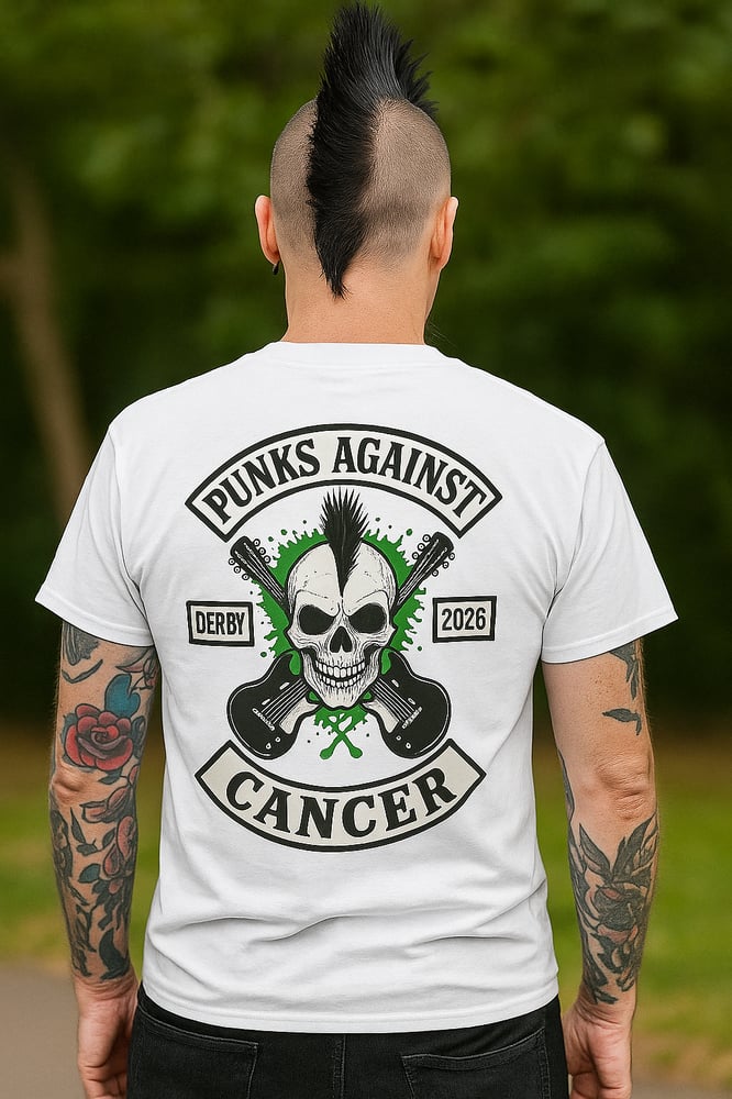Image of Punks Against Cancer Shirt (White)