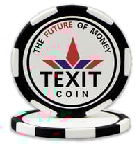 Image 3 of 50 Texit Coin Poker Chips